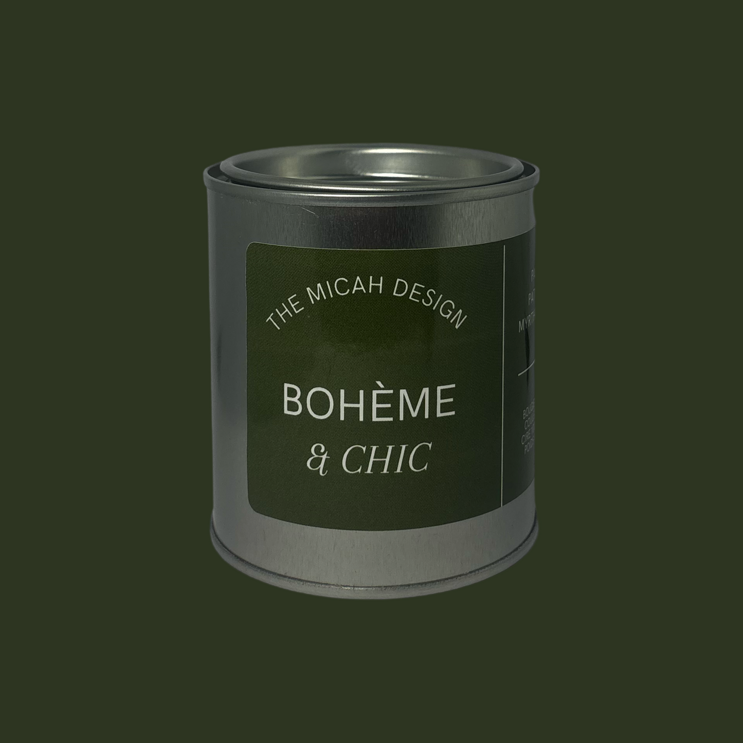 bohème & chic - parfum patchouli myrthe & tabac