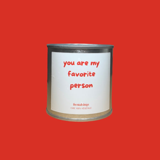 you are my favorite person - parfum cappuccino